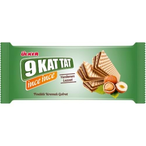 Ülker 9 Kat Tat İnce Fındıklı Gofret 114 Gr