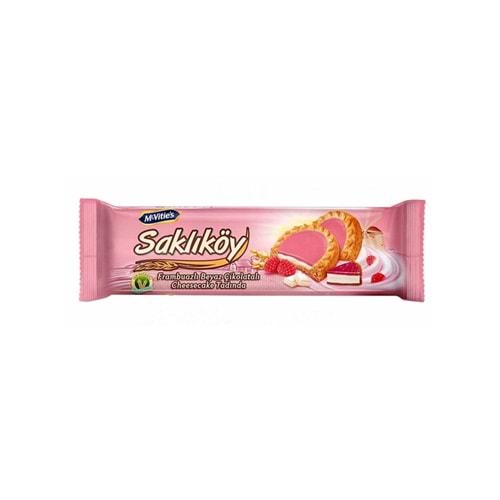 Ülker Mc-Vities Saklıköy Frambuazlı Beyaz Çikolatalı Cheesecake 100 Gr