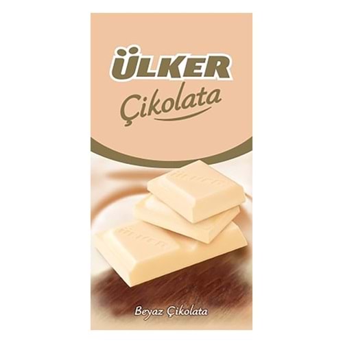 Ülker Tablet Beyaz Çikolata 70 Gr