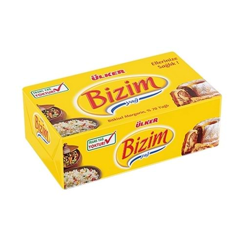 Ülker Bizim Yağ Paket Margarin 250 Gr