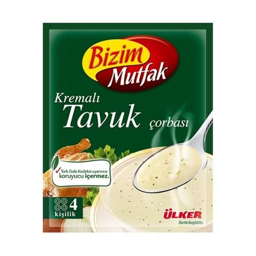 Ülker Bizim Çorba Kremalı Tavuk 62 Gr