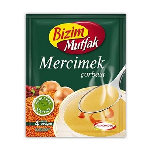 Ülker Bizim Çorba Mercimek 72 Gr