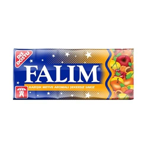 Falım Karışık Meyve Aromalı Sakız 7 Gr