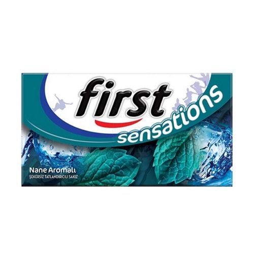 First Sensations Nane Aromalı Sakız 27 Gr