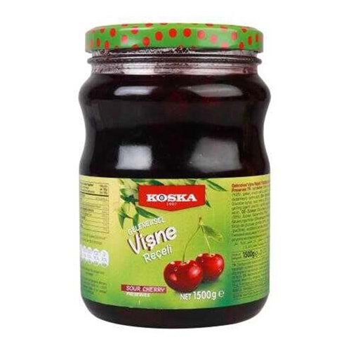 Koska Vişne Reçeli 1.5 Kg Cam