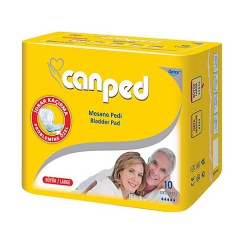 Canped Canped Mesane Pedi Büyük 10 Lu