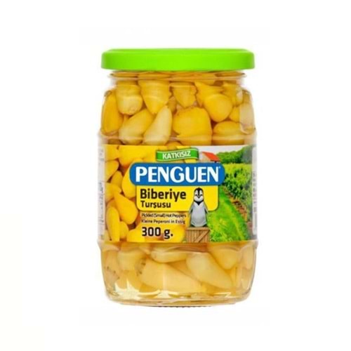 Penguen Biberiye Turşu 300 Gr Cam