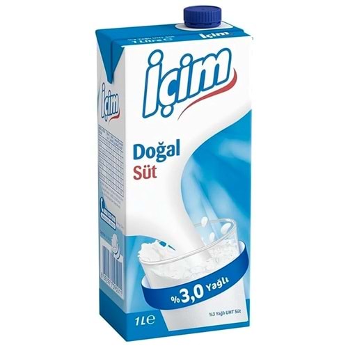 İçim Süt Tam Yağlı 1 Lt
