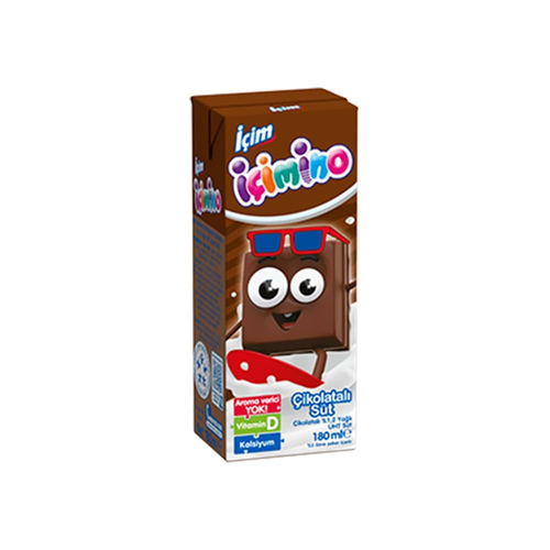 İçim İçimino Çikolatalı Süt 180 Ml