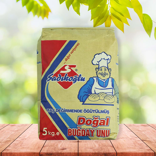 Sadıkoğlu Kepekli Buğday Unu 5 Kg