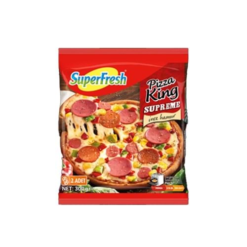 Süperfresh Pizza King Slimmo Supreme 2Li 300 Gr