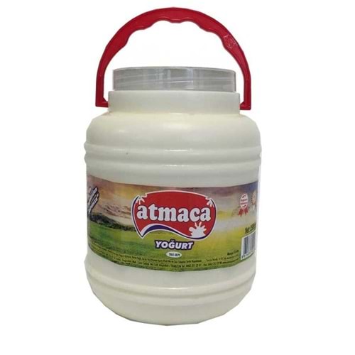 Atmaca Yoğurt Yarım Yağlı 2500 Gr Bidon