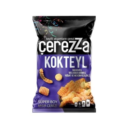 Çerezza Kokteyl Mısır Çerezi Süper Boy 114 Gr