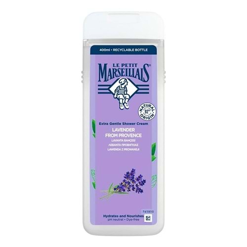 Le Petit Marseillais Duş Jeli Lavanta Bahçesi 400 Ml