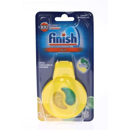 Finish Deo Limon Kokulu Bulaşık Makinesi Kokusu 60 Yıkama 31 Gr