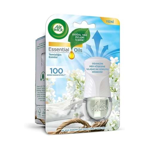Air Wick Elektrikli Oda Kokusu Cihaz + Yedek Şişe 19 Ml