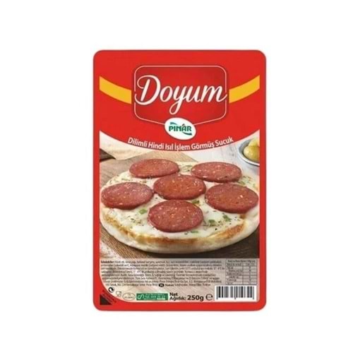 Pınar Dilimli Hindi Sucuk 250 Gr
