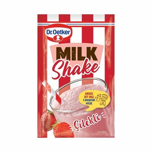 Dr. Oetker Milkshake Çilekli 22 Gr