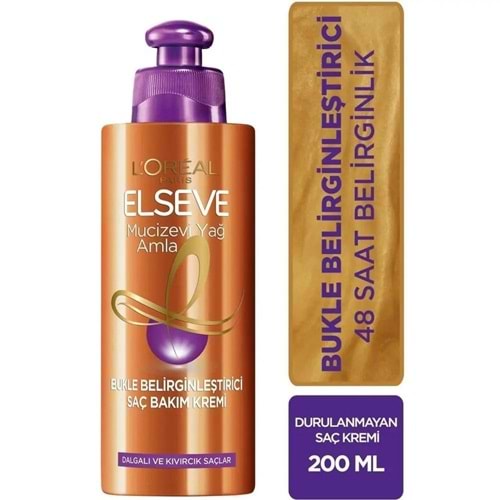 Loreal Paris Elseve Saç Bakım Kremi Bukle Belirginleştirici 200 Ml