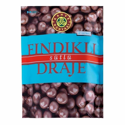 Kahve Dünyası Fındıklı Sütlü Çikolata Kaplı Draje 60 Gr