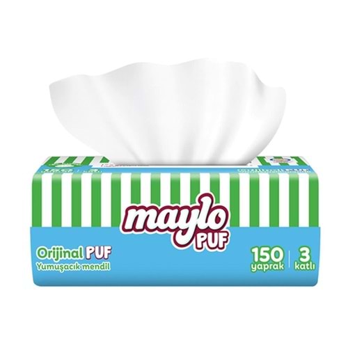Maylo Çek Kullan Pratik Puf Mendil 150 Li 3 Katlı
