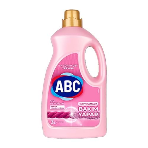 Abc Sıvı Çamaşır Deterjanı Narinler 3 Lt