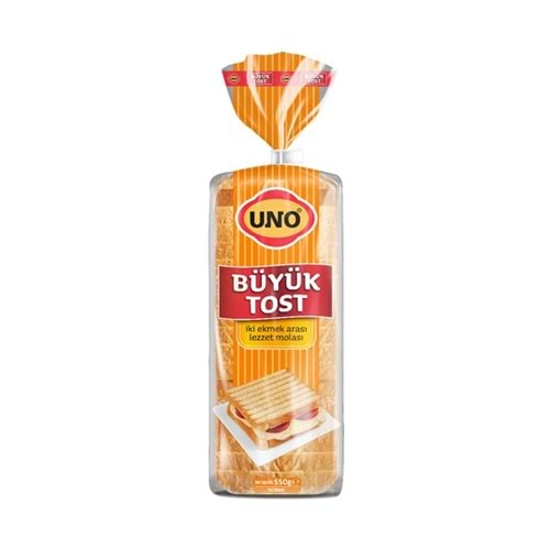 Uno Büyük Tost Ekmeği 550 Gr