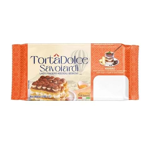 Tortadolce Kedi Dili 200 Gr