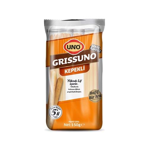 Uno Grissuno Kepekli Galeta 150 G