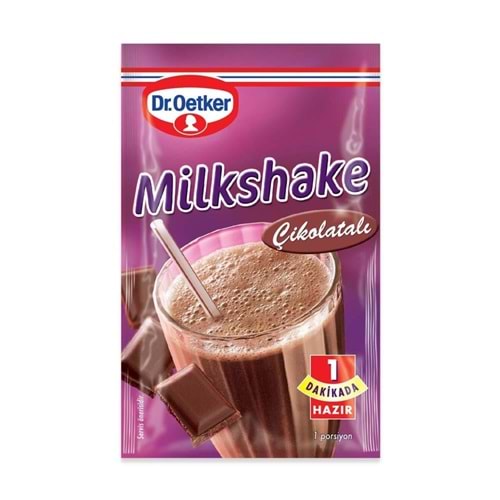 Dr. Oetker Milkshake Çikolatalı 24 Gr