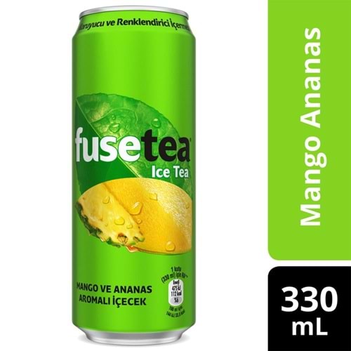 Fuse Tea Soğuk Çay Mango Ananas Aromalı 330 Ml