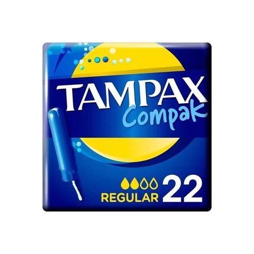 Tampax Compak Normal Tampon 22 Li