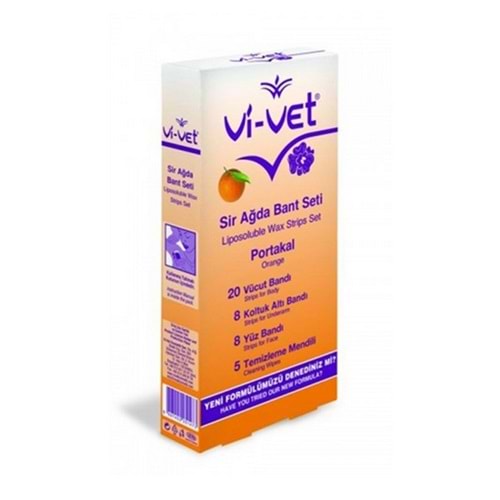 Vi-Vet Sir Ağda Bandı Portakal Çiçeği Karma Paket