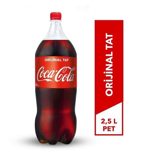 Coca Cola 2.5 Lt Orijinal