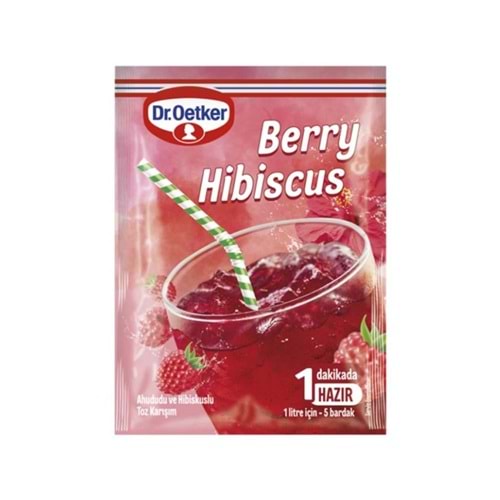 Dr. Oetker Toz Karışım İçeçek Berry Hibiscus 90 Gr