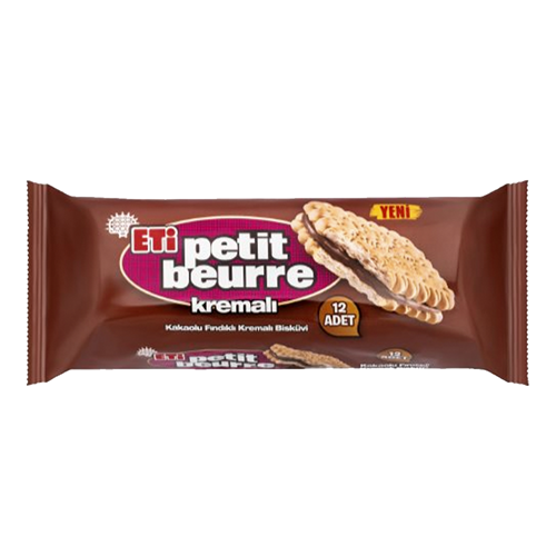Eti Petit Beurre Kakao Kremalı Bisküvi 270 Gr