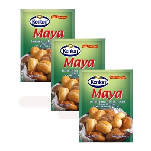 Kenton Instant Kuru Hamur Mayası 3 Lü .30 Gr