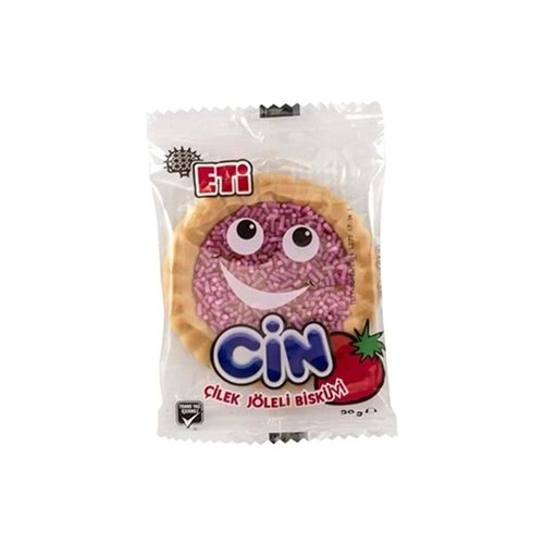 Eti Cin Çilek Aromalı Bisküvi 25 Gr