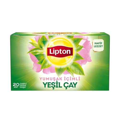Lipton Yeşil Çay Yumuşak İçimli 20 Li 20 Gr