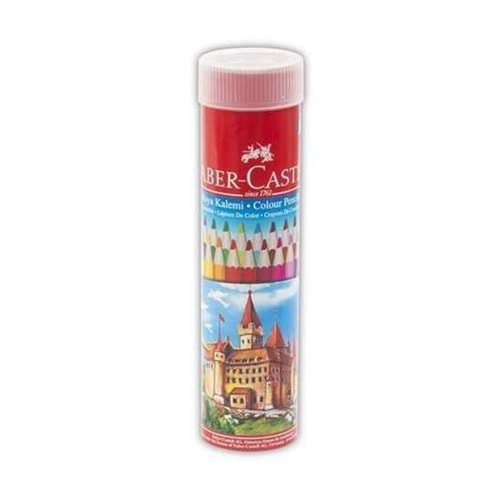 Faber Castell Kuru Boya Kalemi Redline Metal Tüp 12 Li