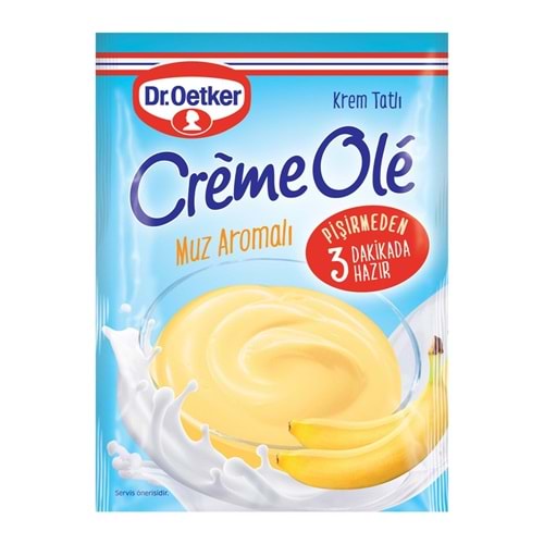 Dr. Oetker Creme Ole Muz Aromalı 99 Gr
