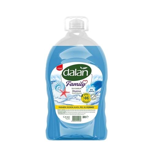 Dalan Family Sıvı Sabun Okyanus 3 Lt
