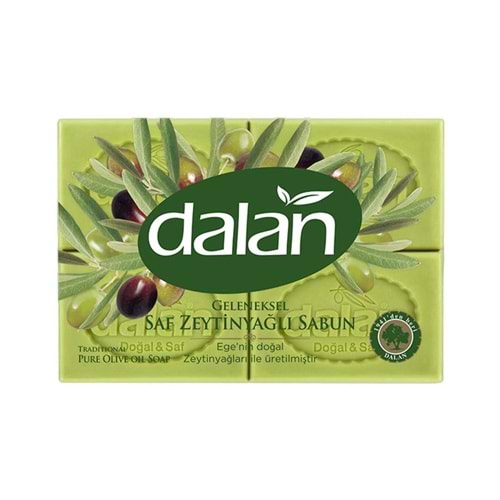 Dalan Sabun Saf Zeytinyağlı 4 Lü 600 Gr