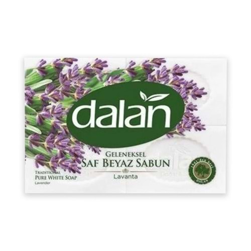 Dalan Sabun Saf Beyaz Lavanta 4 Lü 600 Gr