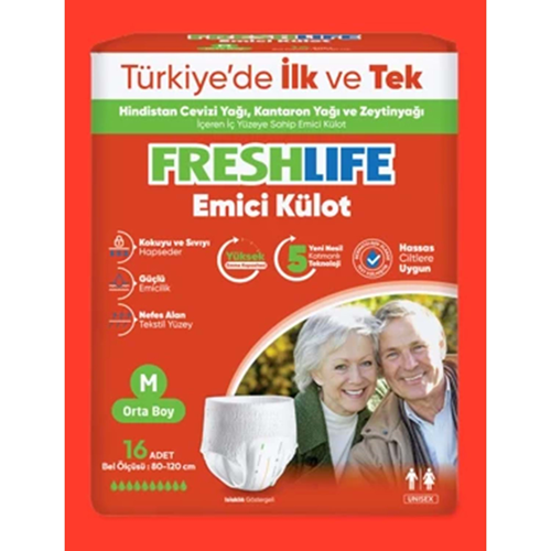 Freshlife Hasta Bezi M 16 Lı