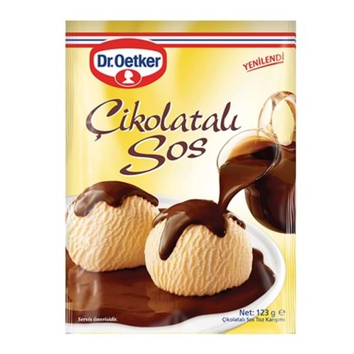 Dr. Oetker Tatlı Sos Çikolatalı 123 Gr