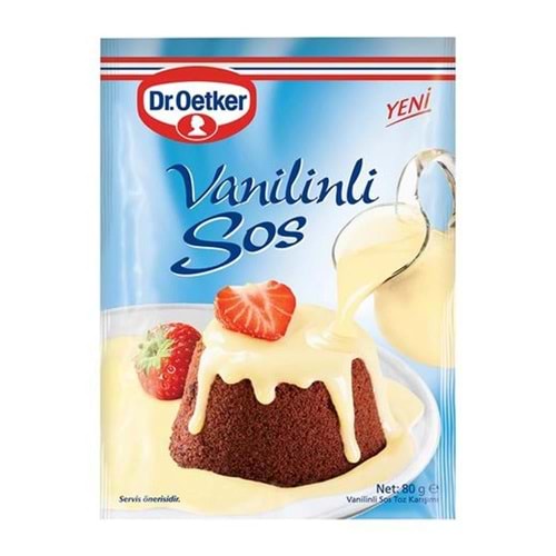 Dr. Oetker Tatlı Sos Vanilinli 80 Gr