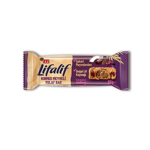Eti Lifalif Kırmızı Meyveler Yulaf Bar 35 Gr