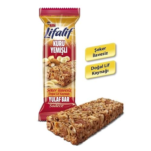 Eti Lifalif Kuruyemişli Yulaf Bar 35 Gr