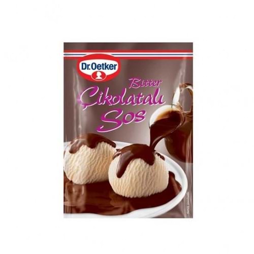 Dr. Oetker Tatlı Sos Bitter Çikolatalı 122 Gr